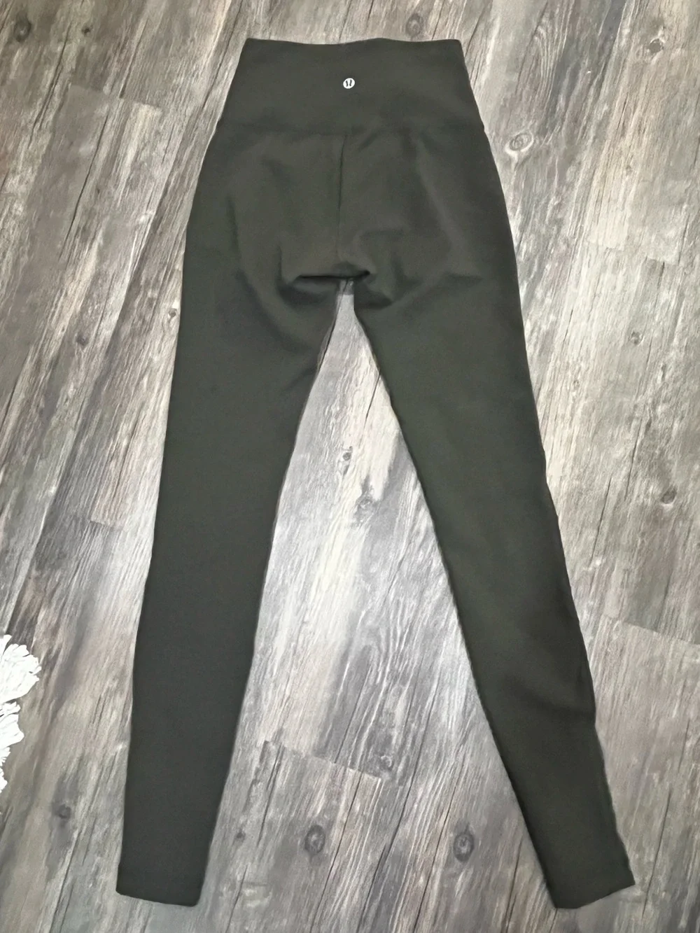 Lululemon Dark Olive High-Rise Mesh Panel Leggings Size 4
